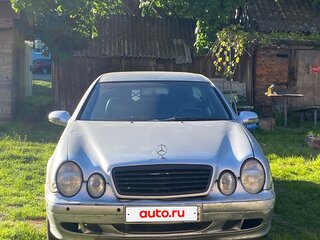 2000 Mercedes-Benz CLK-Класс 200 I (W208) Рестайлинг, серебристый, 300000 рублей, вид 1