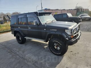 1994 Toyota Land Cruiser Prado 70 Series, чёрный, 1800000 рублей, вид 1