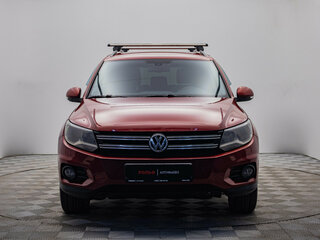 2012 Volkswagen Tiguan I Рестайлинг, красный, 945000 рублей, вид 2