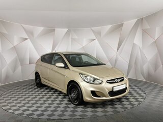 2012 Hyundai Solaris I, бежевый, 595150 рублей, вид 3