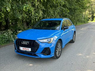 2019 Audi Q3 35 TFSI II (F3), голубой, 3150000 рублей, вид 1