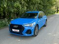 2019 Audi Q3 35 TFSI II (F3), голубой, 3150000 рублей