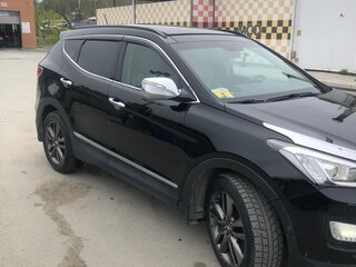 2013 Hyundai Santa Fe III, чёрный, 1865000 рублей, вид 5