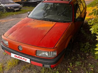 1989 Volkswagen Passat B3, красный, 90000 рублей, вид 1