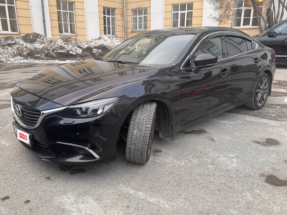 2017 Mazda 6 III (GJ) Рестайлинг, чёрный, 2020000 рублей - вид 1