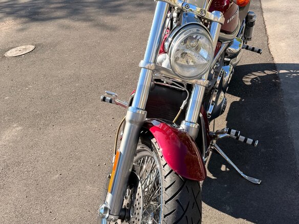 2003 Harley-Davidson V-Rod, красный, 800000 рублей - вид 5