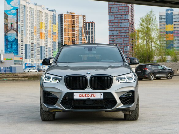 2020 BMW X4 M Competition I (F98), серый - вид 1