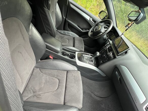 2011 Audi A4 IV (B8), чёрный - вид 7