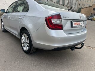 2018 Skoda Rapid I Рестайлинг, серебристый, 1300000 рублей, вид 4