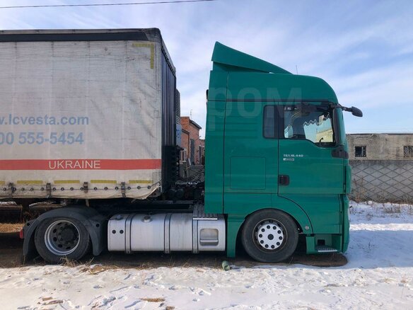 2016 MAN TGX, зелёный, 6200000 рублей - вид 3