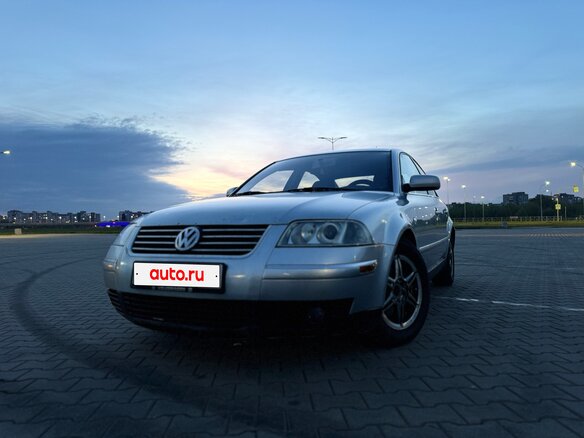 2002 Volkswagen Passat B5 Рестайлинг, серебристый, 440000 рублей - вид 8
