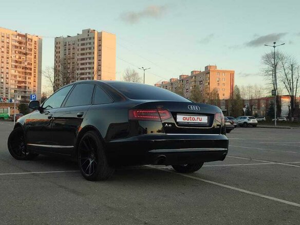 2010 Audi A6 III (C6) Рестайлинг, чёрный, 1000000 рублей - вид 7