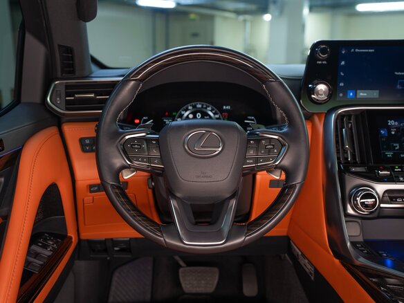 2022 Lexus LX 600 IV, серый - вид 32