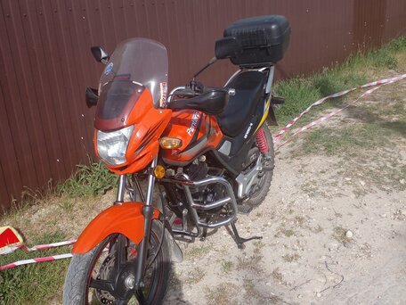 2012 Geon X-Ride 125, оранжевый, 80000 рублей, вид 1