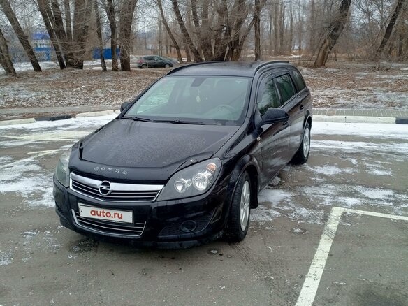 2010 Opel Astra H Рестайлинг, чёрный, 650000 рублей