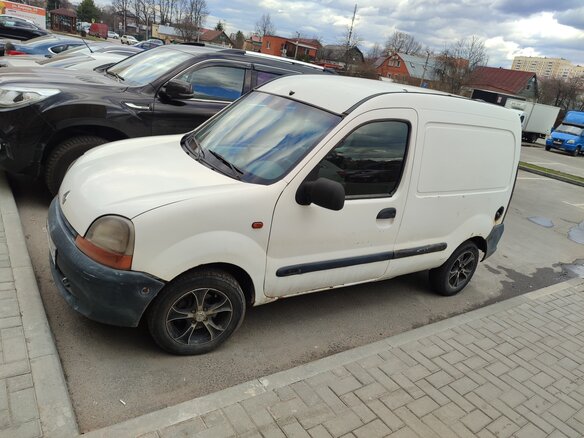2001 Renault Kangoo, белый, 280000 рублей - вид 1