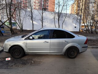 2007 Ford Focus II, серебристый, 380000 рублей, вид 3