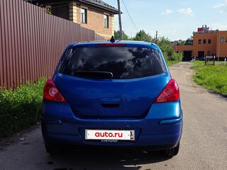 2007 Nissan Tiida I, синий, 700000 рублей, вид 4