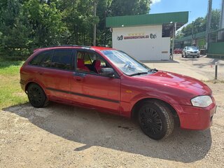 2000 Mazda 323 VI (BJ), красный, 115000 рублей, вид 5