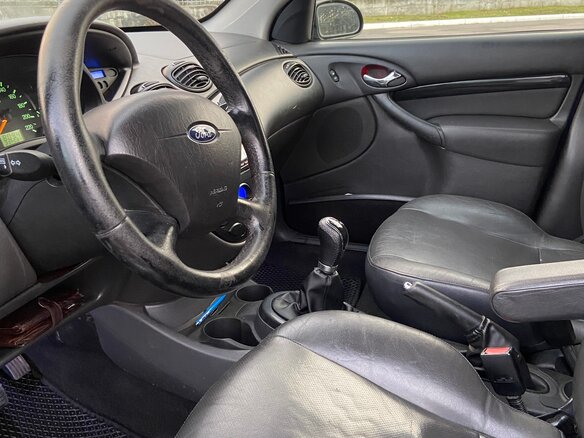 2004 Ford Focus I Рестайлинг, синий, 260000 рублей - вид 7