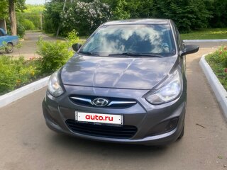 2012 Hyundai Solaris I, чёрный, 510000 рублей, вид 2