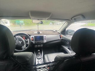 2007 Mitsubishi Outlander II, чёрный, 1200000 рублей, вид 3