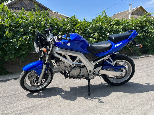 2004 Suzuki SV 650, синий, 500000 рублей - вид 14