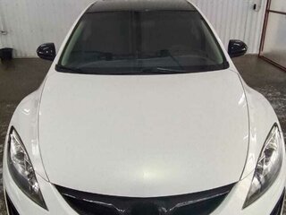 2011 Mazda 6 II (GH) Рестайлинг, белый, 1100000 рублей, вид 2