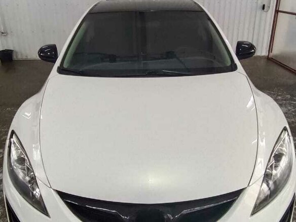2011 Mazda 6 II (GH) Рестайлинг, белый, 1100000 рублей - вид 1