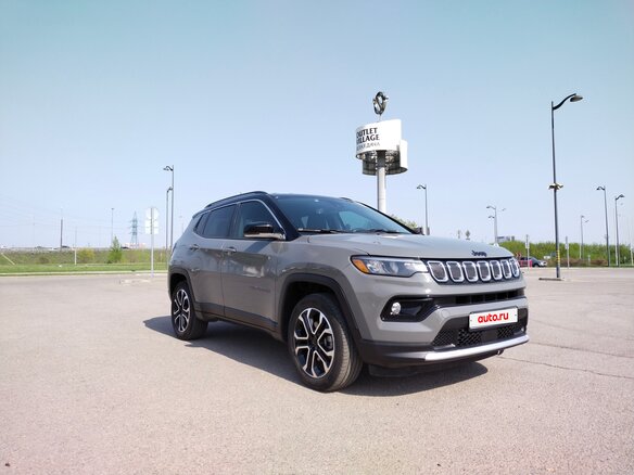 2022 Jeep Compass II Рестайлинг, серый, 3399000 рублей - вид 8
