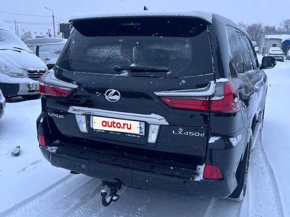 2015 Lexus LX 450d III Рестайлинг 2, чёрный, 7450000 рублей - вид 3
