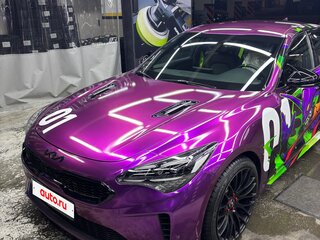 2021 Kia Stinger I Рестайлинг, белый, 2800000 рублей, вид 2
