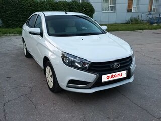 2018 Lada (ВАЗ) Vesta I, белый, 950000 рублей, вид 4