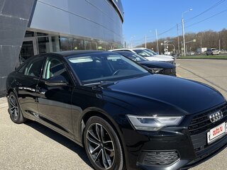 2020 Audi A6 40 TFSI V (C8), чёрный, 4170000 рублей, вид 4