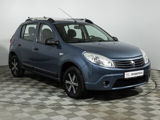 2012 Renault Sandero I, синий, 399585 рублей, вид 3