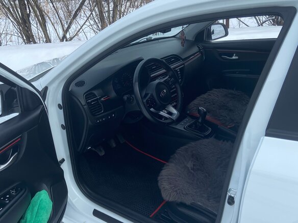 2020 Kia Rio IV, белый, 1280000 рублей - вид 13