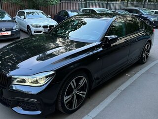 2016 BMW 7 серии 740d xDrive VI (G11/G12), чёрный, 4200000 рублей, вид 1
