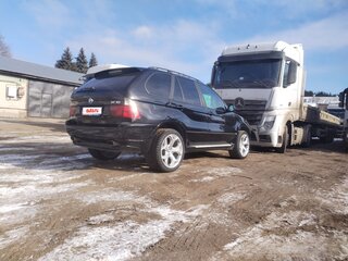 2004 BMW X5 3.0i I (E53) Рестайлинг, чёрный, 1000000 рублей, вид 3