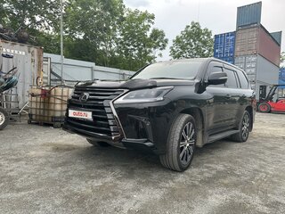 2019 Lexus LX 570 III Рестайлинг 2, чёрный, 12500000 рублей, вид 1