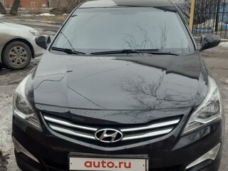 2015 Hyundai Solaris I Рестайлинг, чёрный, 1400000 рублей, вид 1