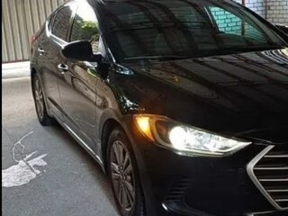 2016 Hyundai Elantra VI (AD), чёрный, 1570000 рублей, вид 2