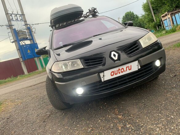 2006 Renault Megane II Рестайлинг, чёрный, 670000 рублей - вид 6