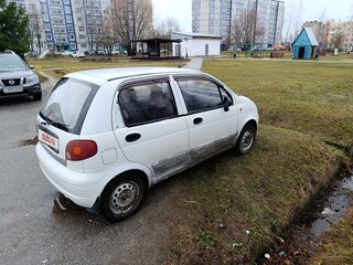 2009 Daewoo Matiz I Рестайлинг, белый, 210000 рублей, вид 3