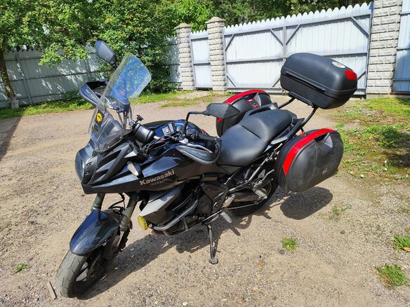2013 Kawasaki Versys 650, чёрный, 399000 рублей - вид 15