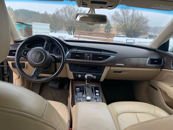 2010 Audi A7 I (4G), коричневый, 1500000 рублей - вид 6