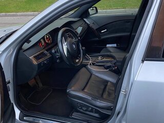 2003 BMW 5 серии 525i V (E60/E61), белый, 1300000 рублей, вид 5