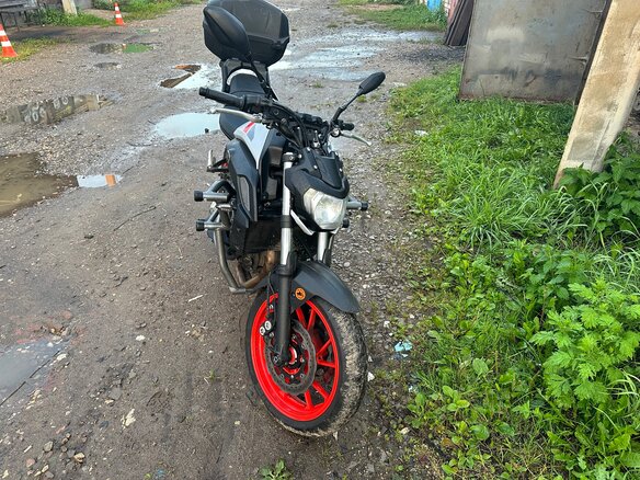 2019 Yamaha MT-07 (FZ-07), чёрный, 650000 рублей - вид 2