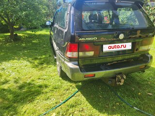 2001 SsangYong Musso I Рестайлинг, чёрный, 260000 рублей, вид 5