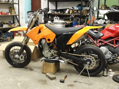 2006 KTM 560 SMR, золотистый, 460000 рублей, вид 1