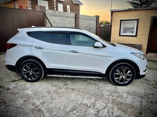 2018 Hyundai Santa Fe III Рестайлинг, белый, 2600000 рублей, вид 4